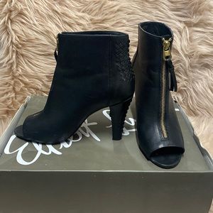 Elliott Lucca Antonia Heels - Black Leather - 8